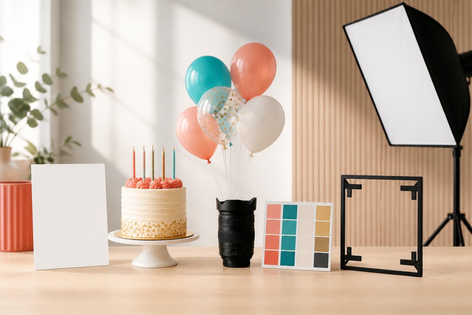 Birthday prompt framework shown as visual objects